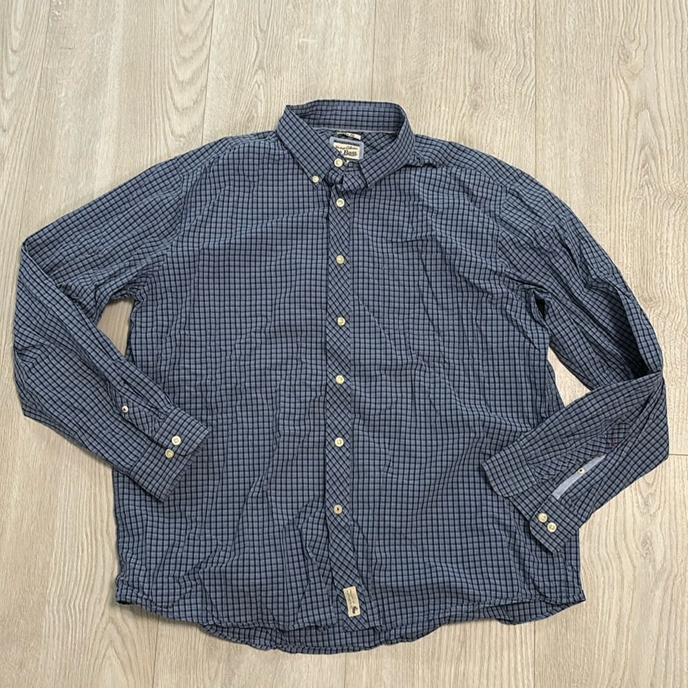 🔥BUNDLESALE Mens XL Heritage Collection Bass slim fit casual dress shirt nwot